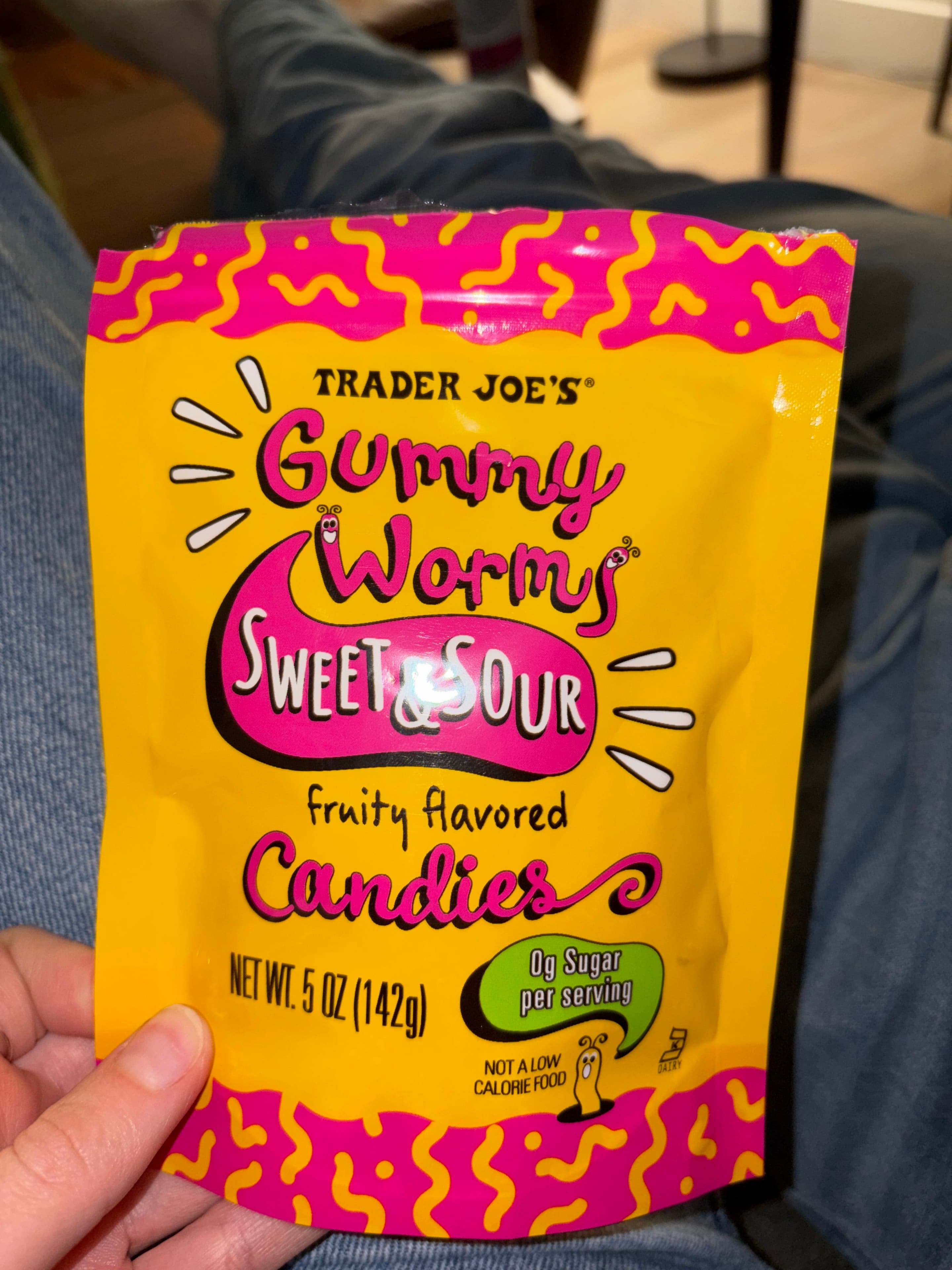 Trader Joe's Trader Joe's Gummy Worms Sweet & Sour Fruity Flavored Candies