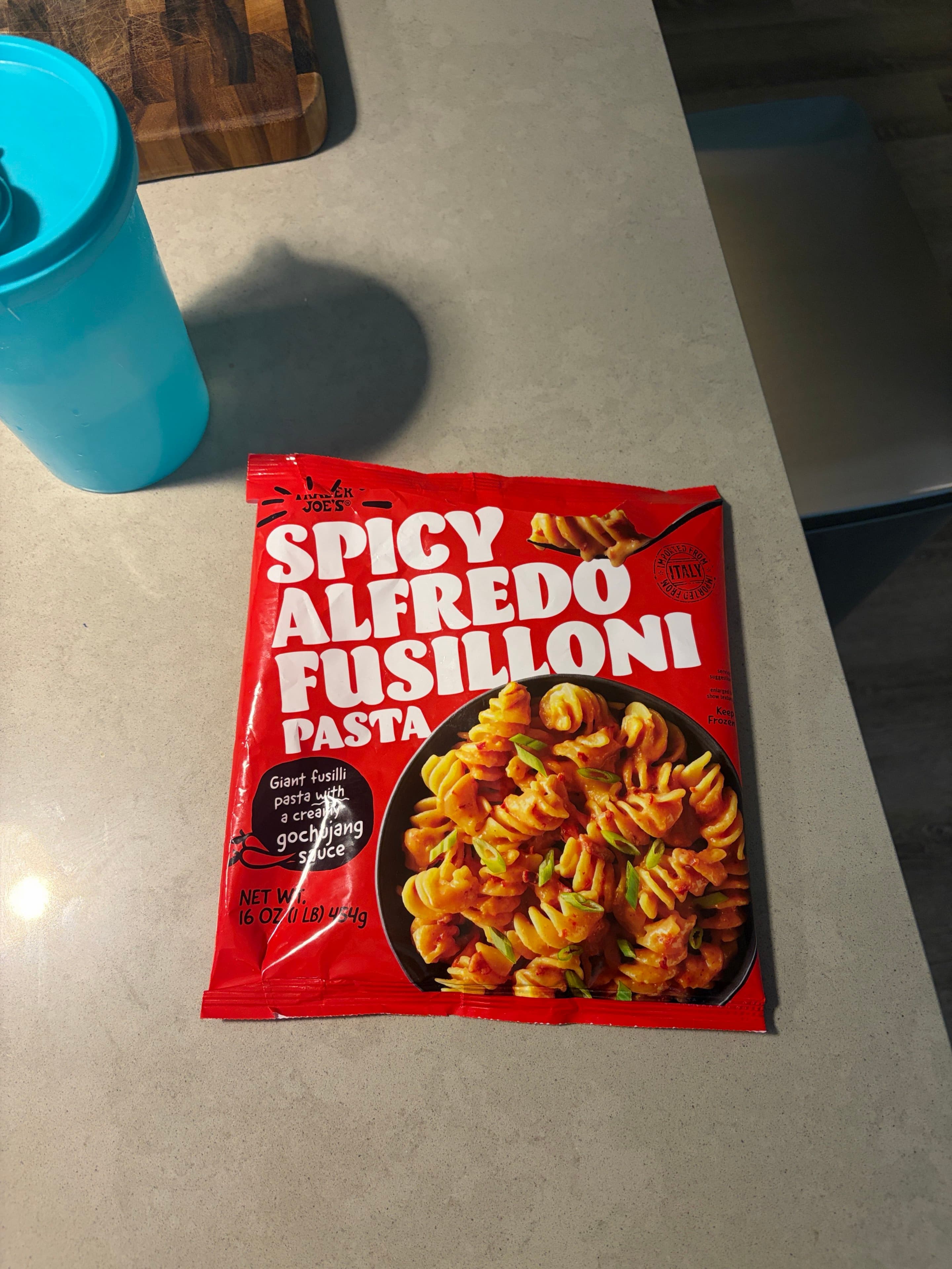 Trader Joe's Trader Joe's Spicy Alfredo Fusilloni Pasta
