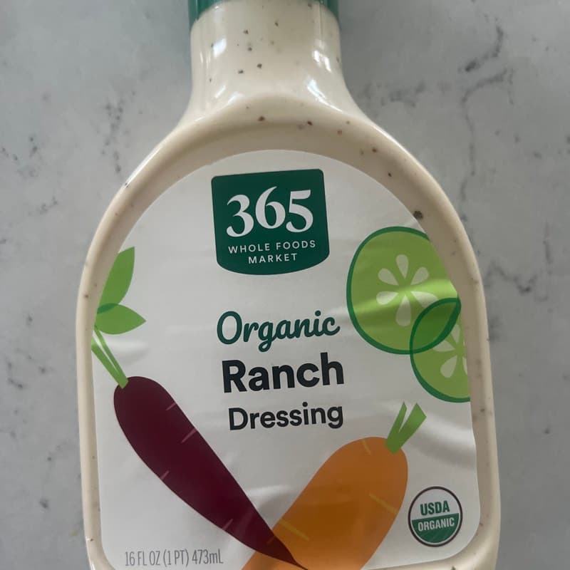 365 Whole Foods Market 365 Organic Ranch Dressing
